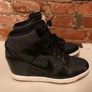 Nike Dunk Sneaker Wedges! 8.5